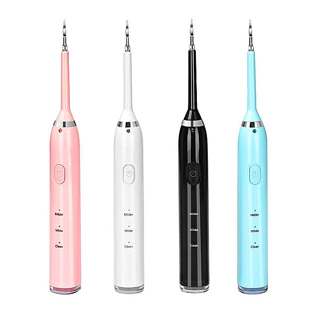 Cheap customized Dental Stain Remover Electric LED Household Cleaning Tool Oral Irrigator Tooth Stain Calculus Remover