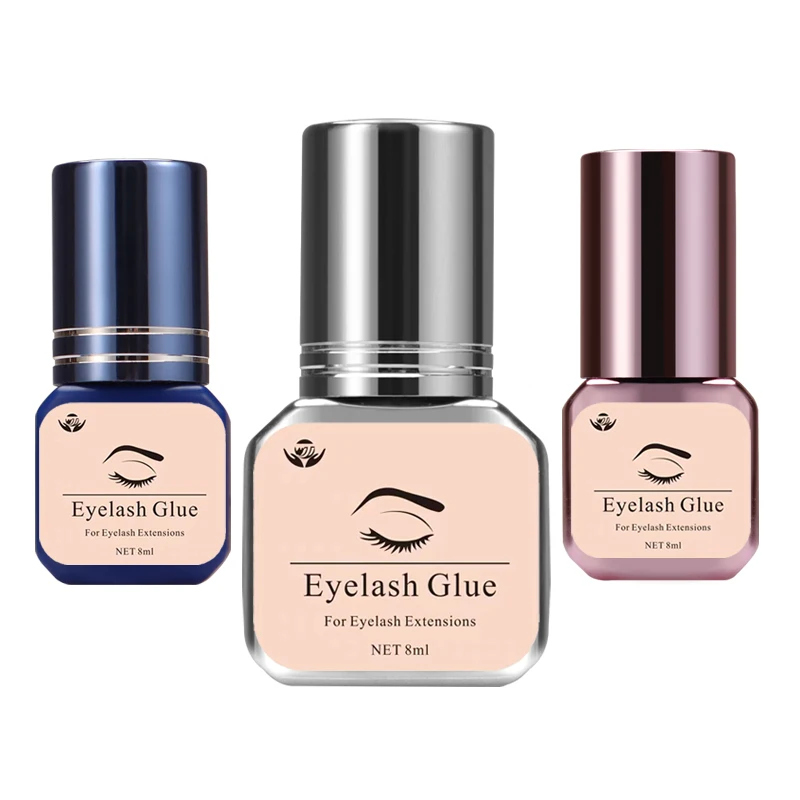 Wholesale Professional 1s Fast Drying Wholesale Lash Glue Adhesive Private Label Extension Eyelash grafting Glue