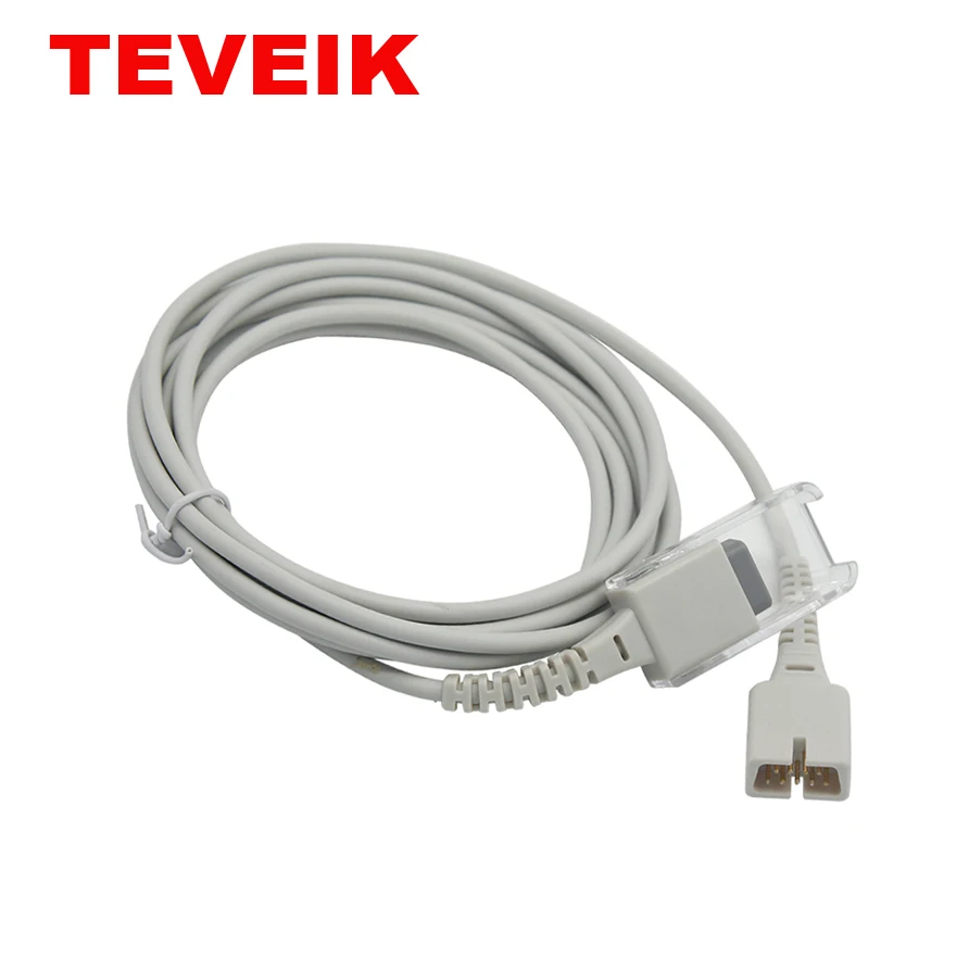 Wholesale SpO2 Adapter Extension Cable Custom Compatible SpO2 Adapter Extension Cable DEC-8 spo2 sensors Adapter Extension Cable