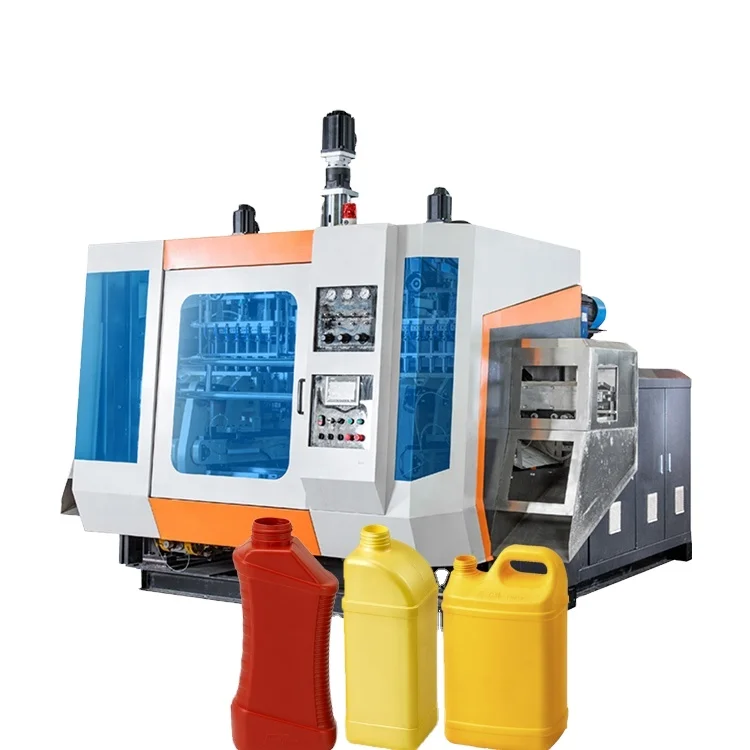 Auto stable PE HDPE 5l jerrycan tank extrusion blow molding machine for sale