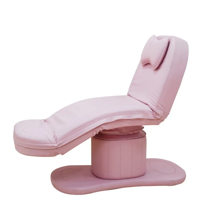 Kisen горячая распродажа высокое качество Розовая белая электрическая кровать для лица с 1 2 3 4 двигателями camilla массажные столы кровати салона красоты