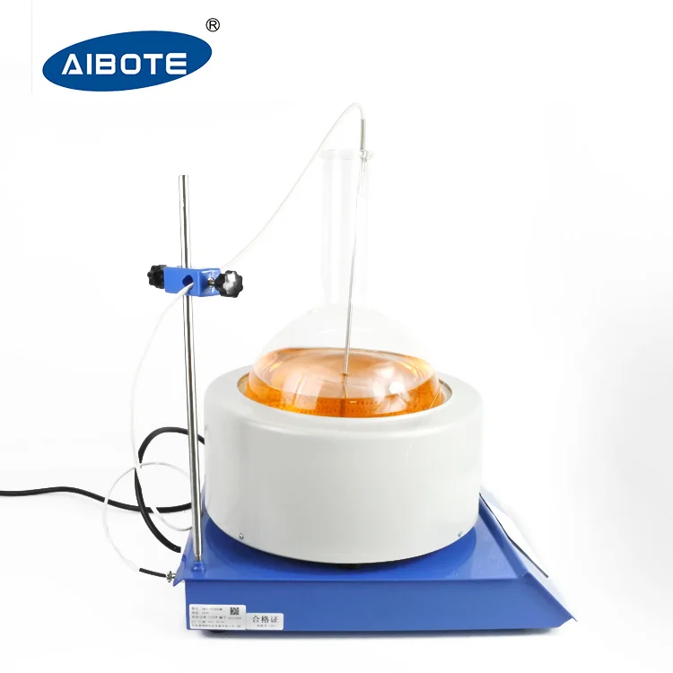 ZNCL-TS-2000ml Temperature Probe Digital Display Heating Mantle with Mixing