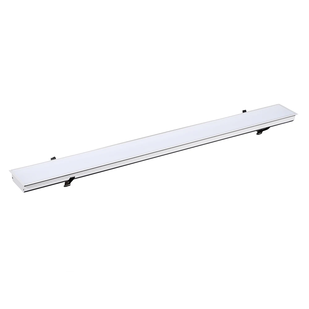 Customable Simple Linear Led Pendant Light ceiling led batten light With Customize Aluminum Profile LED Linear Light Embedded
