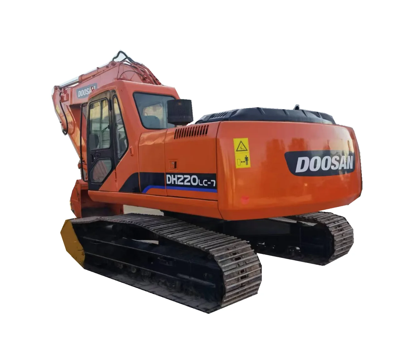 High-quality original second-hand DOOSAN DH220LC-7 excavator/cheap price/efficient work/powerful excavator DOOSAN DH220LC-7