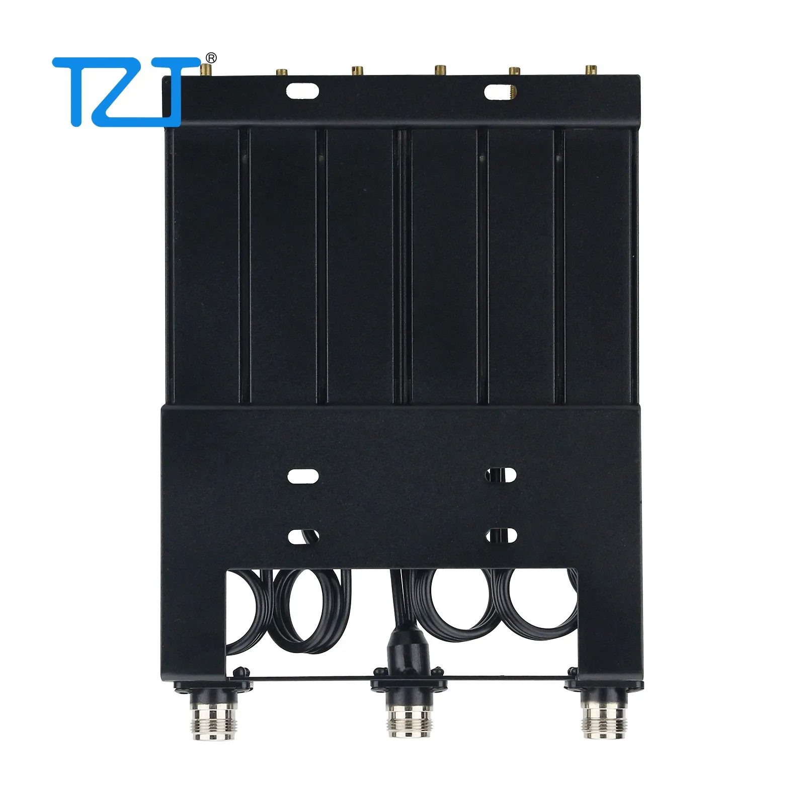 30W VHF 380-520Mhz/UHF 136-180Mhz 6 Cavity Duplexer VHF Repeater Duplexer for Radio Communication Radio Repeater