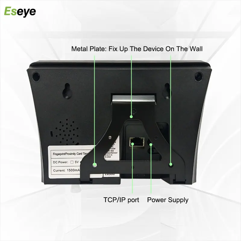 Eseye ID Card fingerprint biometric access control device time attendance recorder fingerprint reader