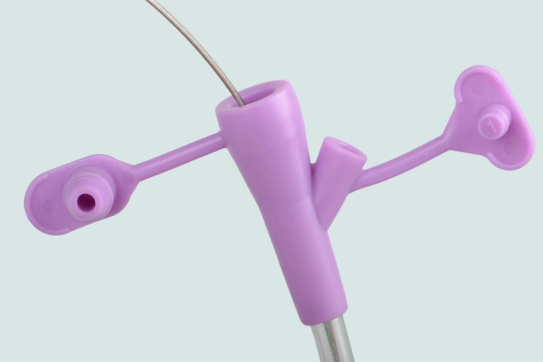 Popular New Products Medical Quality Body Safety Disposable Gastrostomy Tube Silicone Feeding Tube