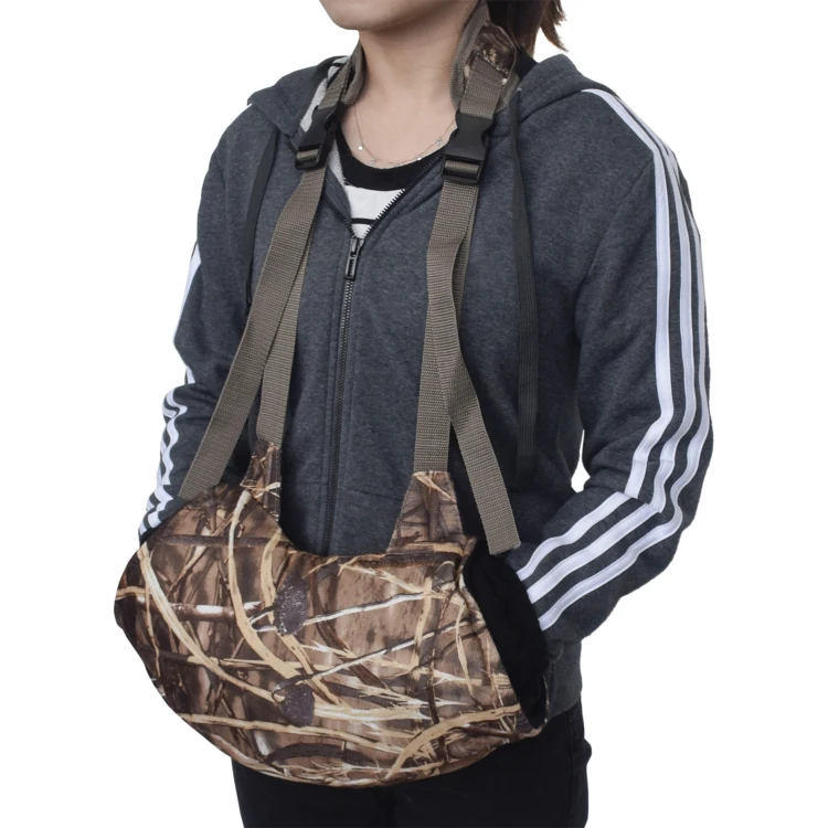 Outdoor Hunting Fleece Hand Muff Pak Warmer Camouflage fits for Fly Fishing, Camping, Hiking