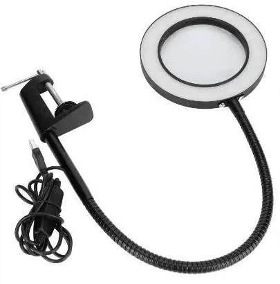 12w remote control double arm light eyelash extension beauty lash lamp for salon Nail and Tattoo Lamp with USB