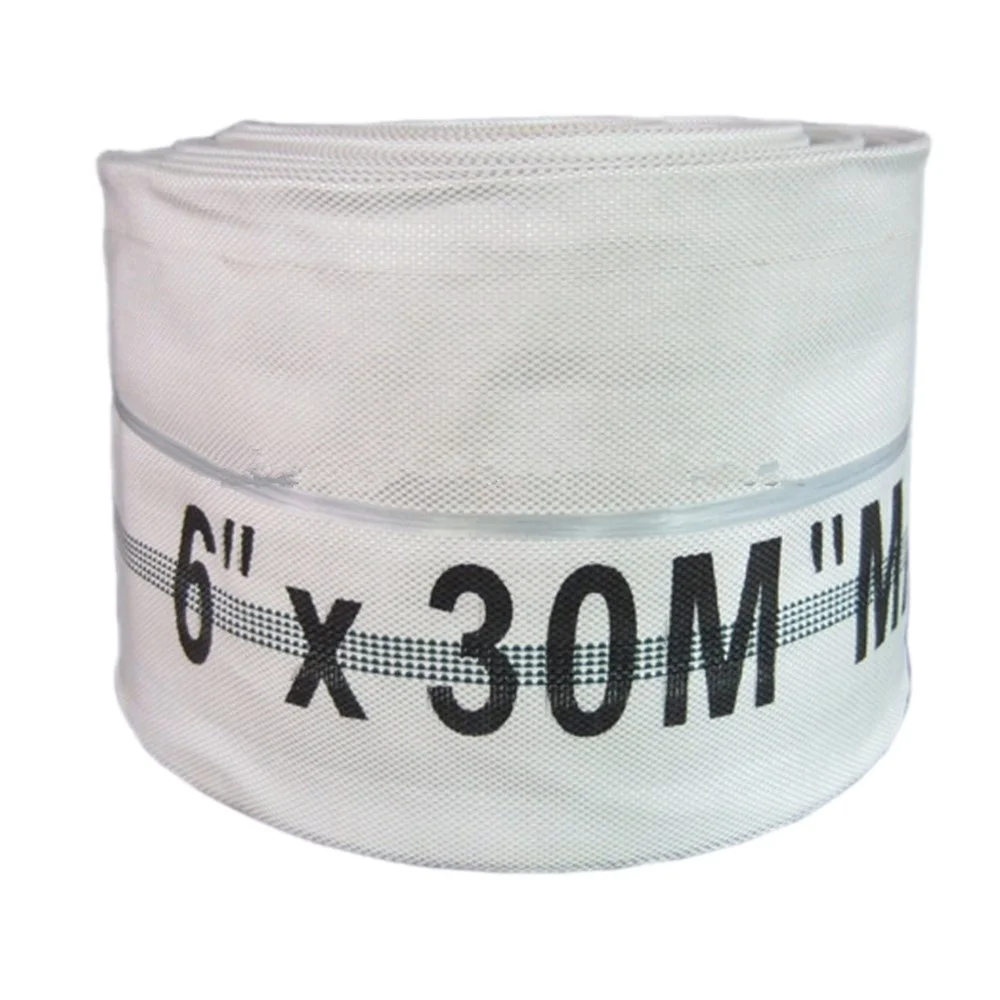 6-дюймовый пожарный шланг, шланг для воды холст