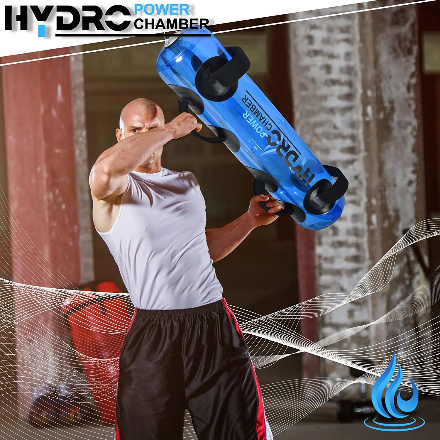 Original Aqua Bag Instead of sandbag Training Power Bag with Water Weight Ultimate core and Balance Workout Portable