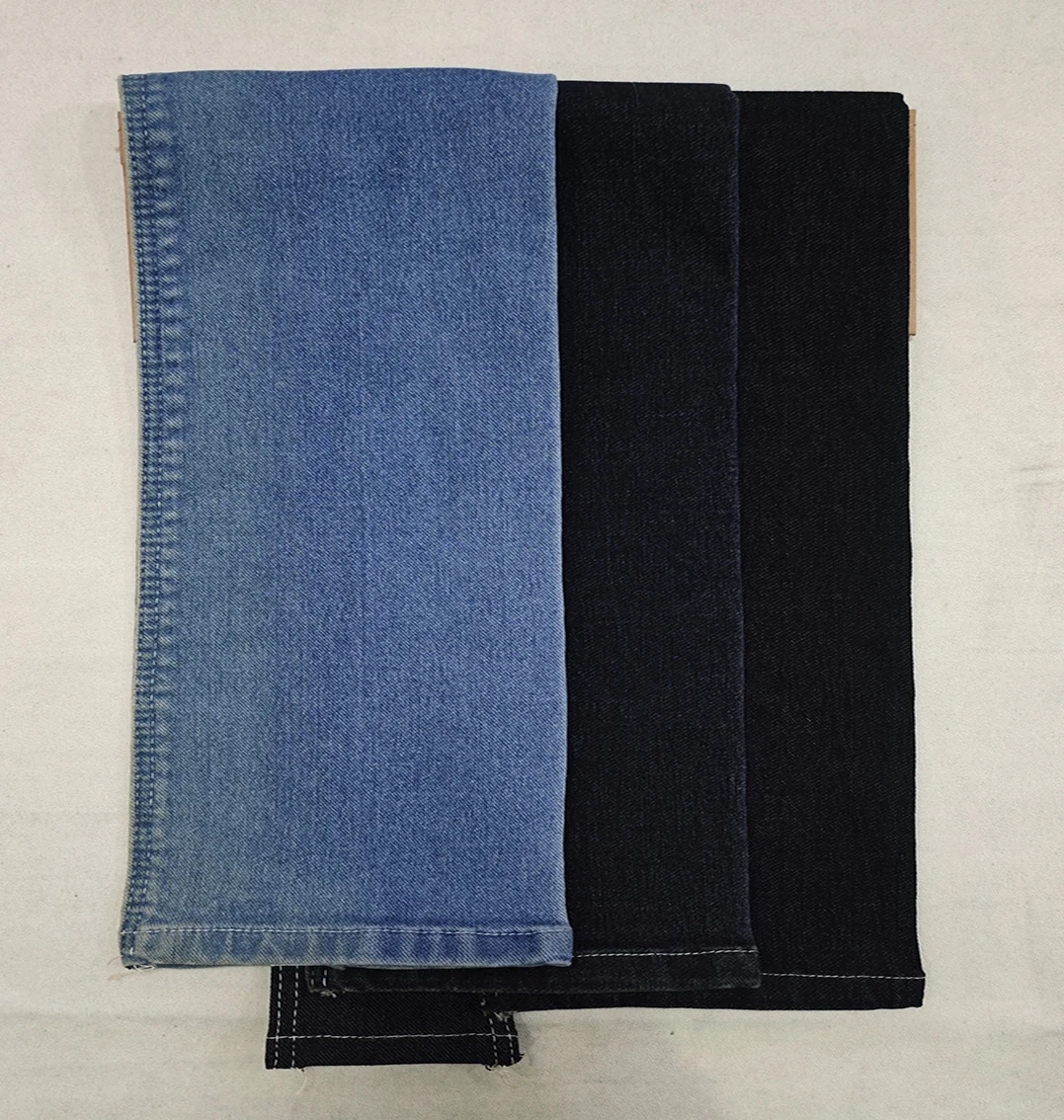 Blue Twill Cotton Cowboy Cloth The Needle Fabric Wholesale Stretch Denim