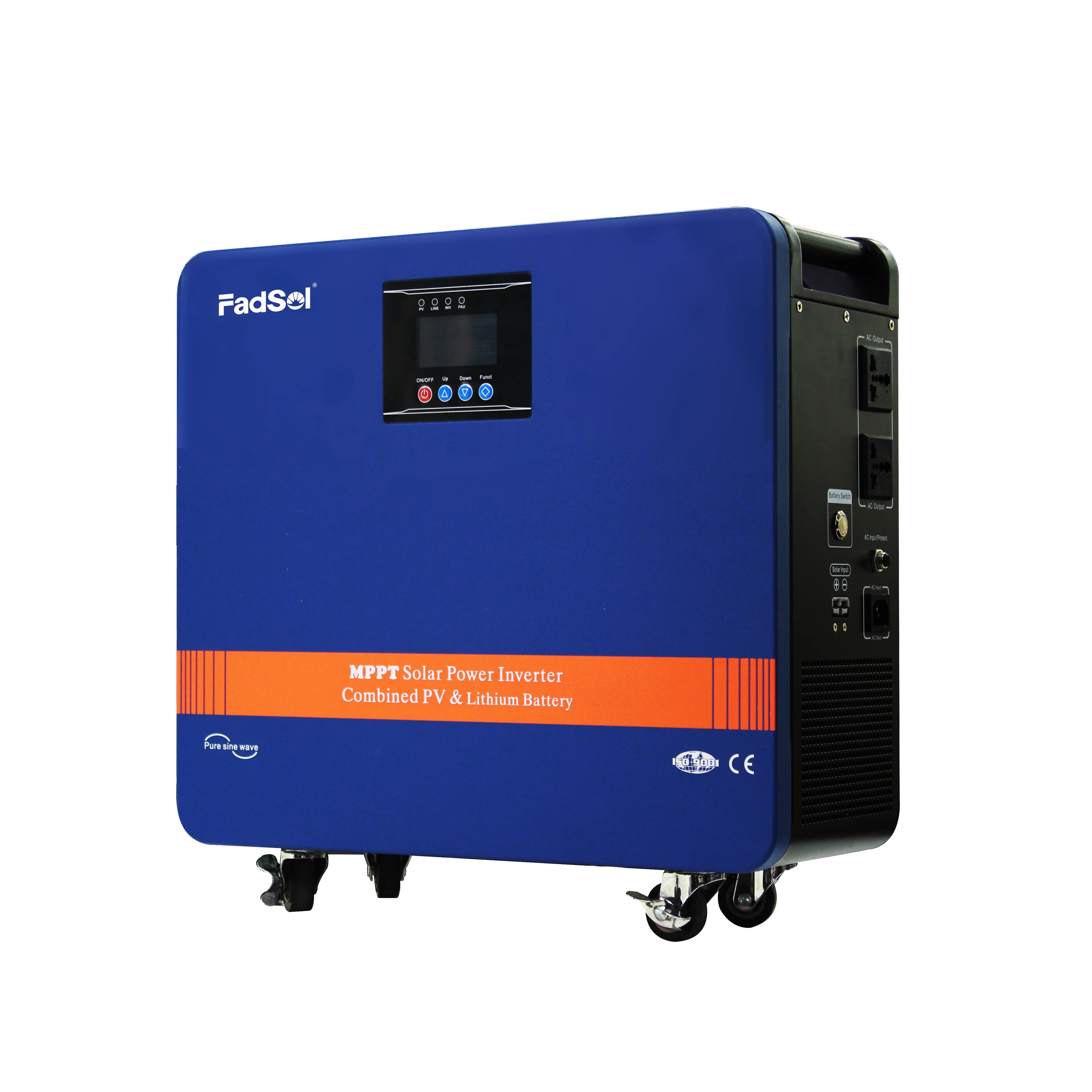 2200W Lithium Battery Bank Portable Power Station For Portable Power 2200W Portable Solar System