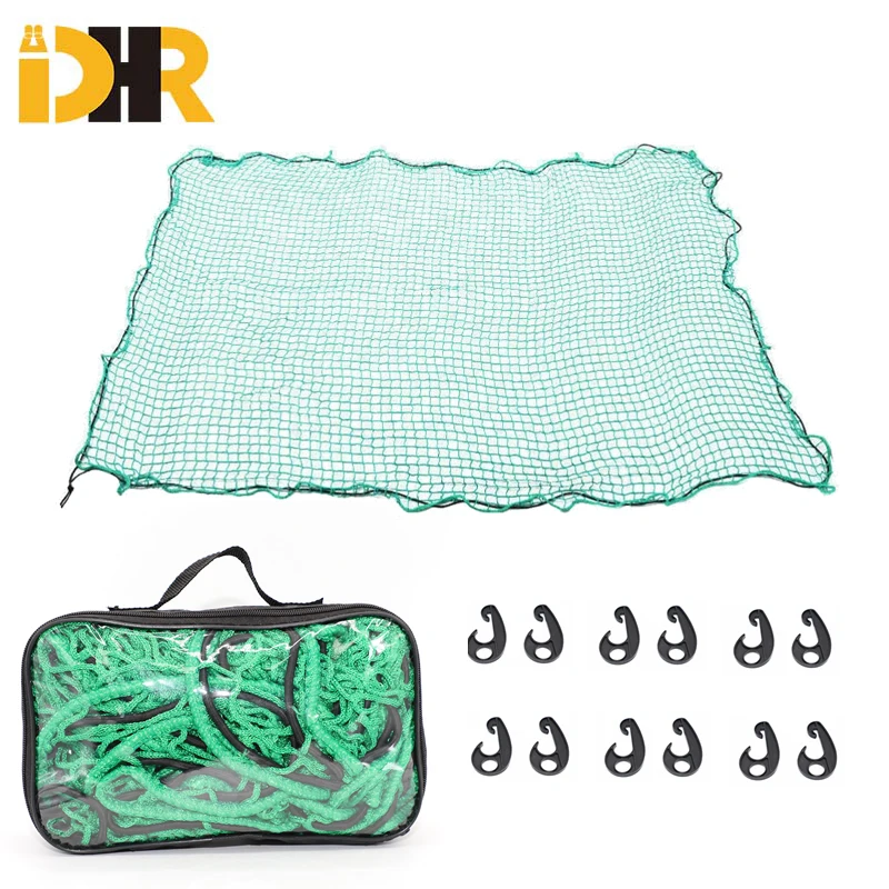 Custom 120cm*180cm Webbing Net Polyester Cargo Net for Pickup Truck Bed Load Security Webbing Net Polyester