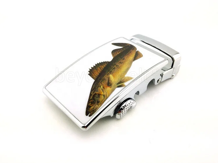 Personal Design Logo Image Photo Customize Picture Automatic Belt Buckle for Ratchet Leather Belt Low MOQ