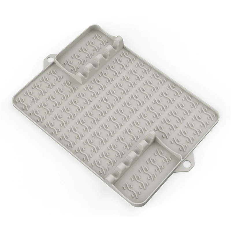 Multi Function Silicone Griddle Tools Mat BPA free Silicone Spatula Utensils Mat Non-Stick Blackstone BBQ Griddle Grill Mat