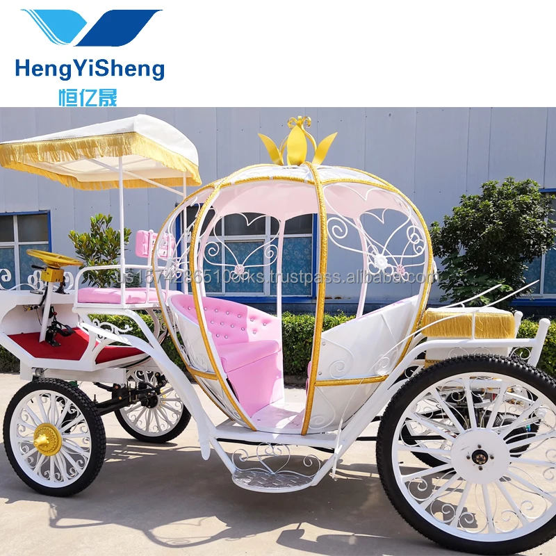 Высокое качество повозка для свадьбы электрическая коляска из тыквы Золушки распродажа