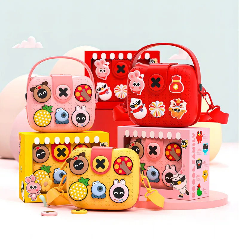 DIY Custom Cute Mini EVA Kids Backpack Back to School Kindergarten Children school bag with decoration Toy for Christmas Gift