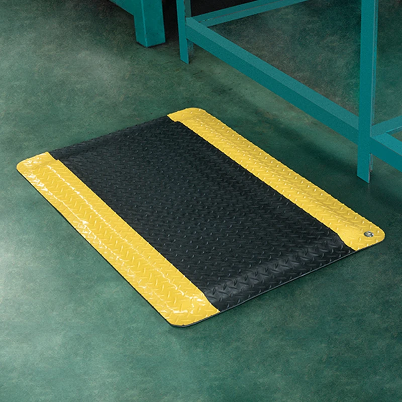 ESD Waterproof Cushioned Anti Fatigue Anti Slip Industrial Rubber Floor Mats