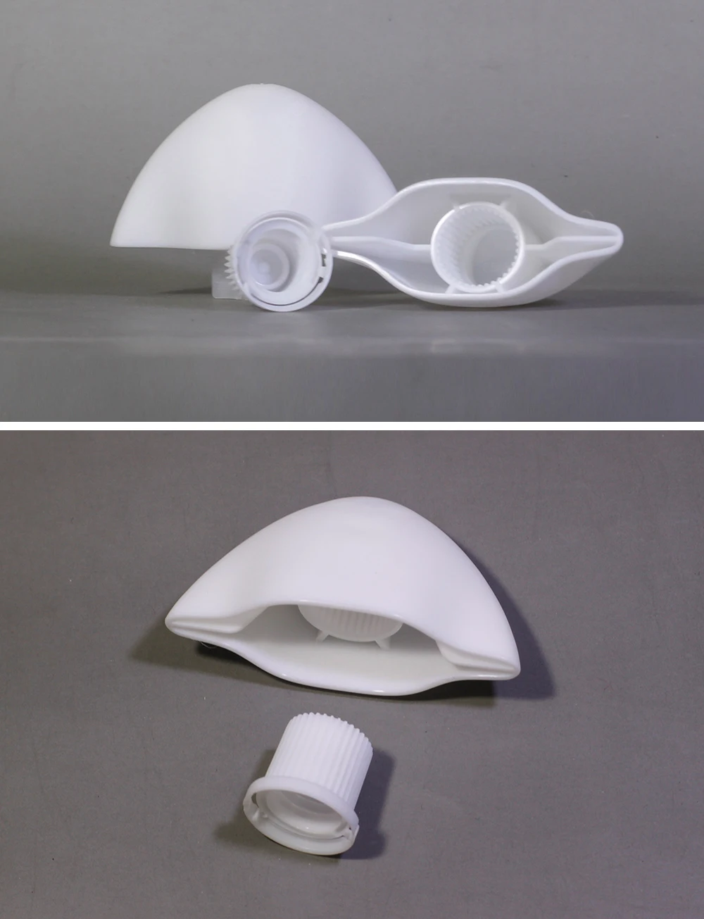 New design plastic stand up pouch spout cap