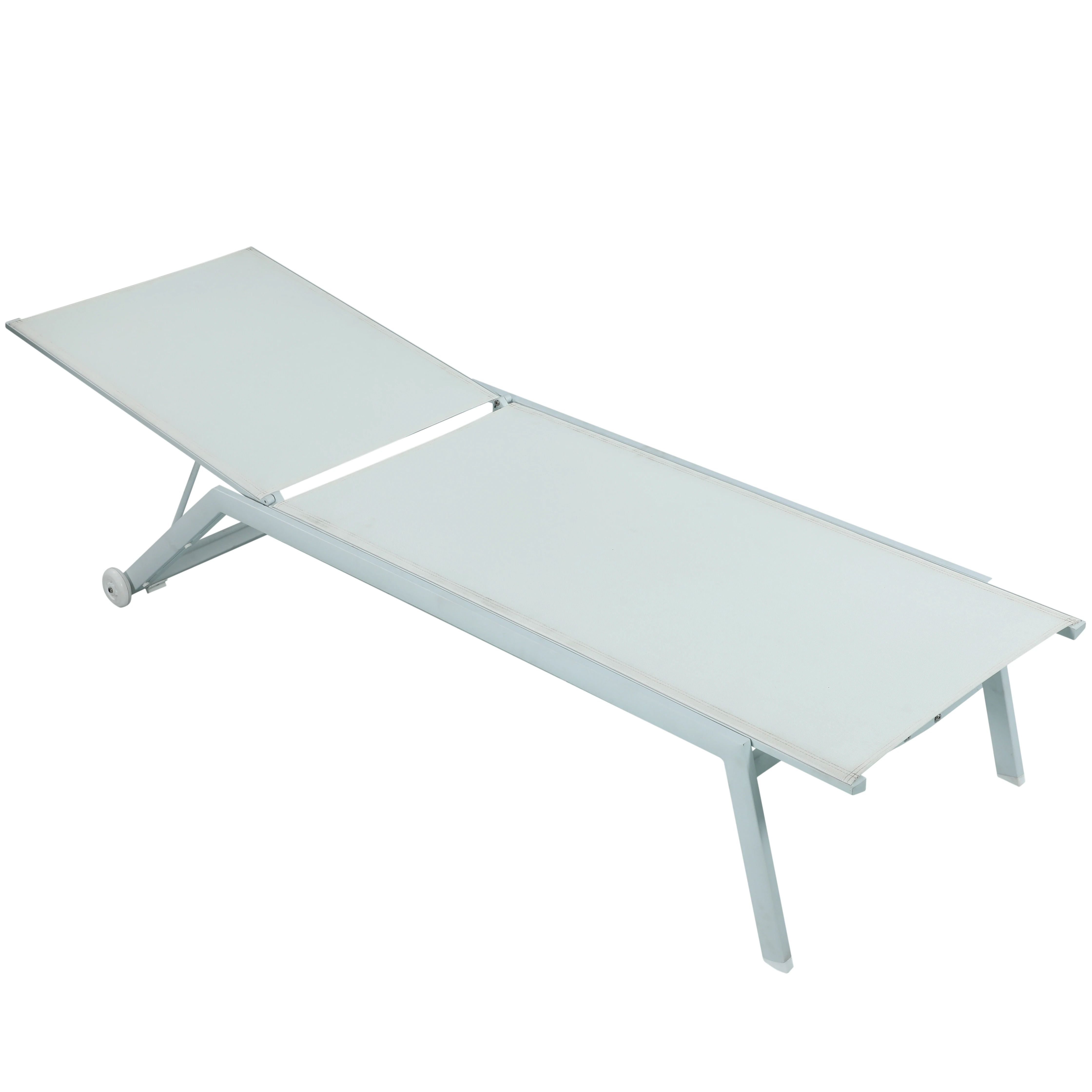 Заводская цена, практичные алюминиевые солнечные залы, Пляжная кровать, бесгравитационный стул для сада