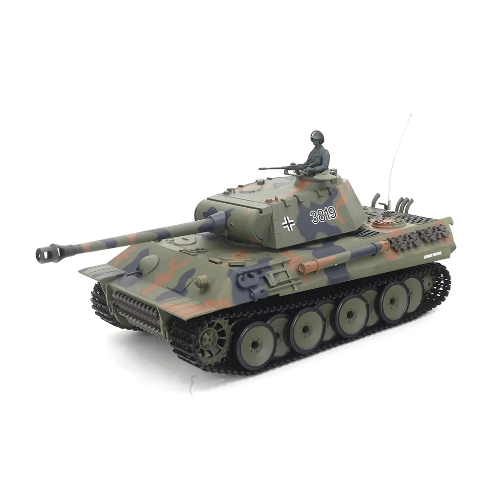 3819-1 Henglong RC Tanks 1/16 Scale German Leopard Army Tank Military Model 2.4Ghz Remote Control TANK RC Toys Hobby Gifts