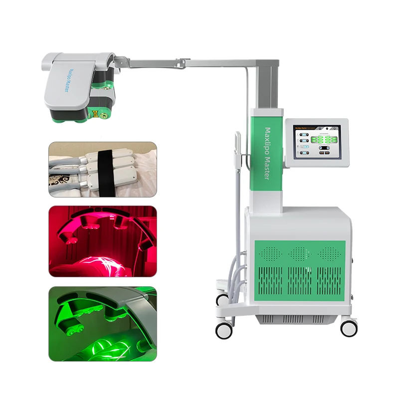 Hot sale Green Red Light Therapy With 650nm 532nm 3 in 1 Freezing body shape machine for salon