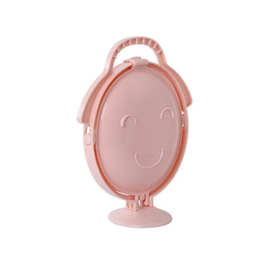 3 in 1Creative Folding Candy Fruits Plastic Plates Outing Picnic Portable Snacks Dishes Bowl Tray