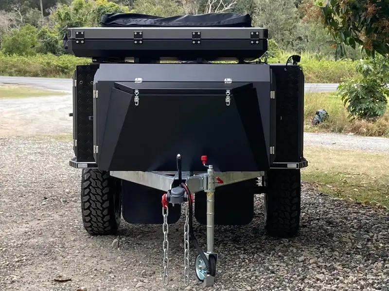 
Factory Suppply MIni Off Road Camping Trailers Small Camper Trailer with Bathrooms for Family 