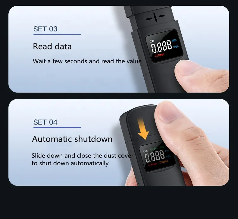 breathalyzer alcohol 2022 alcohol tester portable battery model alcohol tester