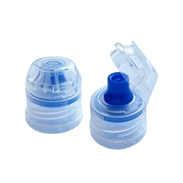 Manfactory 30mm No Spill Sport Water Flip Top Cap Plastic Bottle Cap