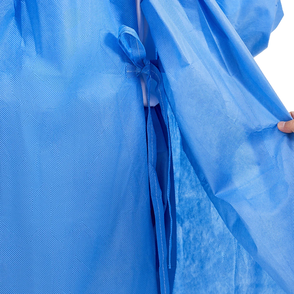 reinforced gown disposable surgical sterile gown doctors surgical gowns medical suppliers Hibei Haixin Health CE EN13795