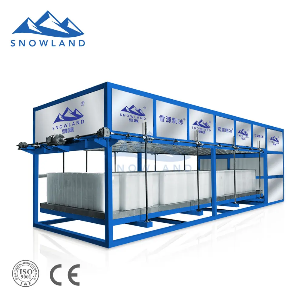 machine ice maker with 30 tons capacity block ice