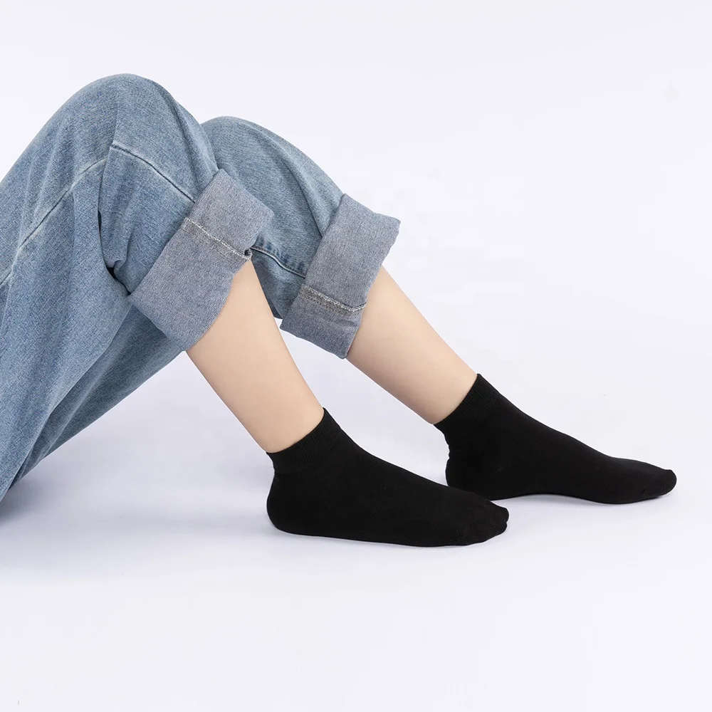 High Quality Antibacterial nano silver ion deodorant High-grade combed cotton socks men