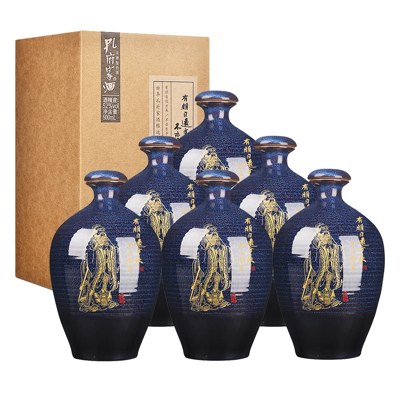 
Tradition Bottle Glass Liquor Chinese Culture Wine White Wine Rice Winedrink Whisky Votka 