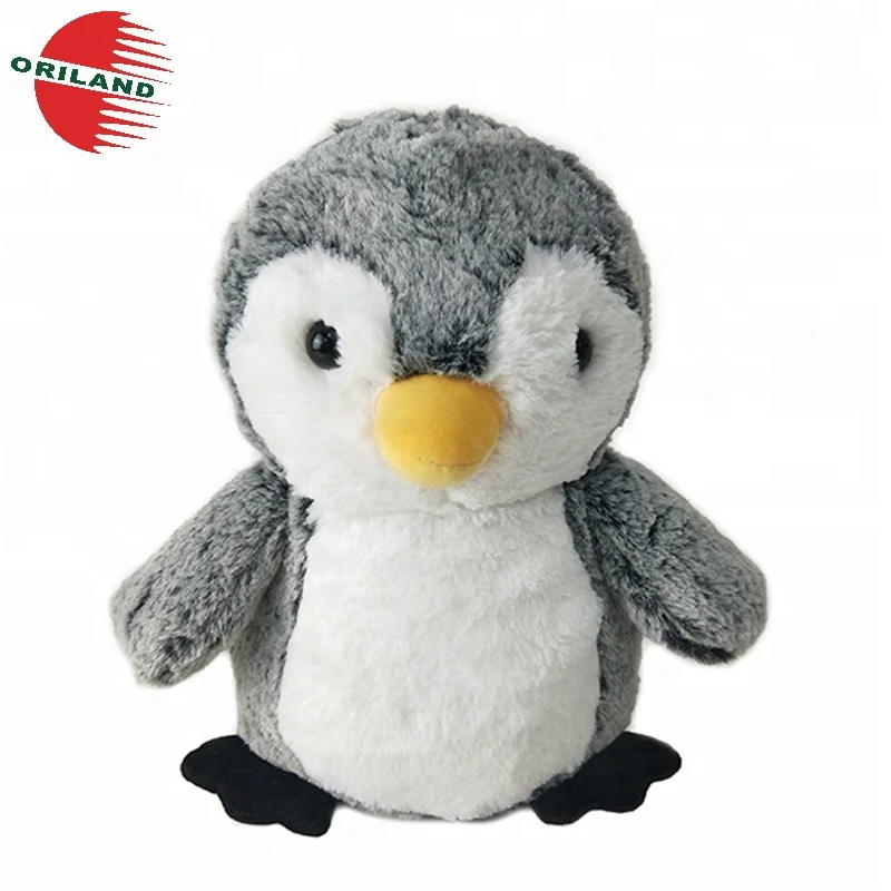 Cute stuffed animal soft fluffy plush penguin toy gift set