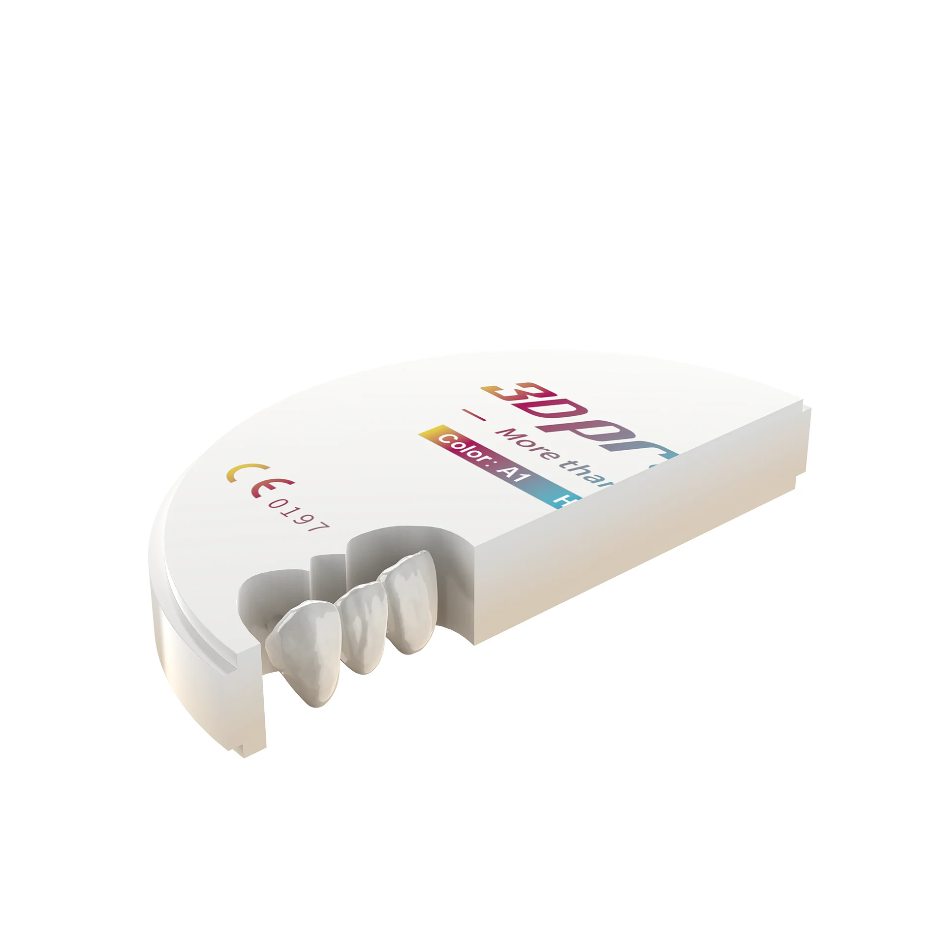 Aidite Dental Cadcam Milling Material Block 3d Pro Bleachshades Dental Zirconia Blank
