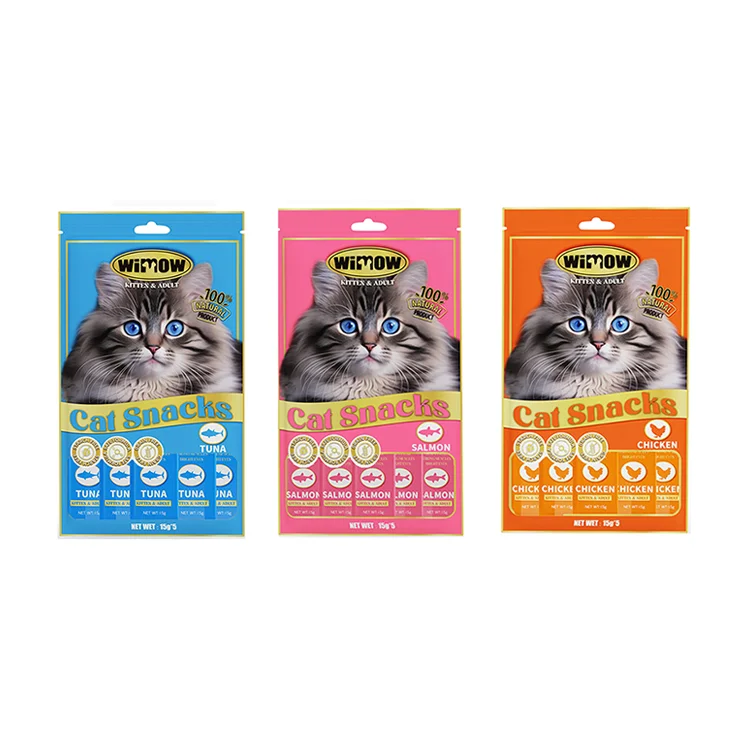 Chinese Factory Price Professional Manufacturer Pet Calming Treats Snacks Cat Stripe Food