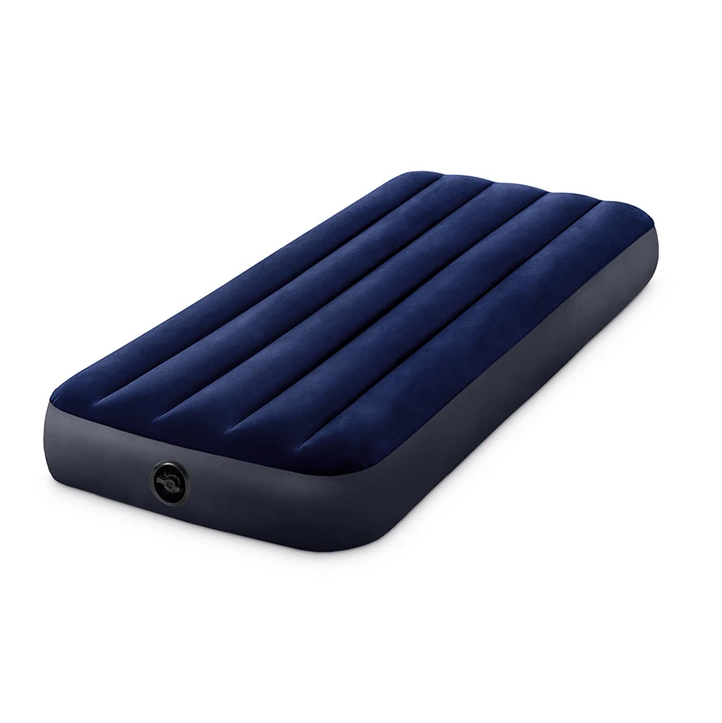 C02 Whole Sale INTEX 64756 Inflatable air Bed Family Children Mattress Camper king Size Curved