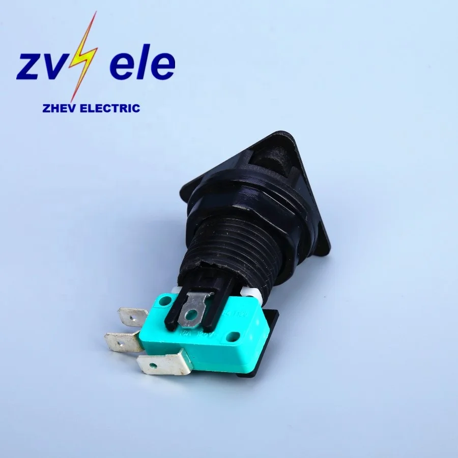 Triangle KW-OZ 16A Game Button Switch With Yellow Micro Switch