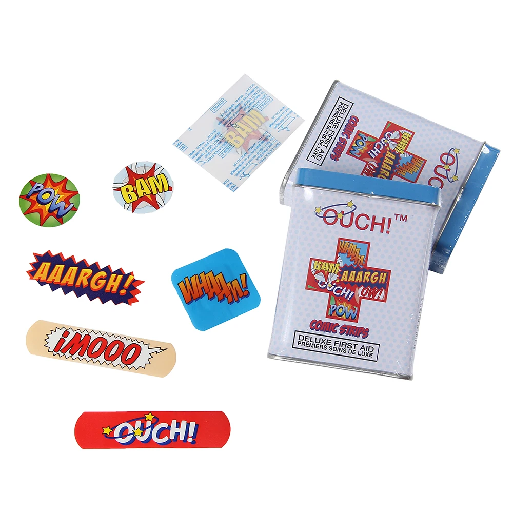 Customized PU Band Aid Breathable Cartoon Bandaid Printed Logo Bandage Plaster Bandage For Children