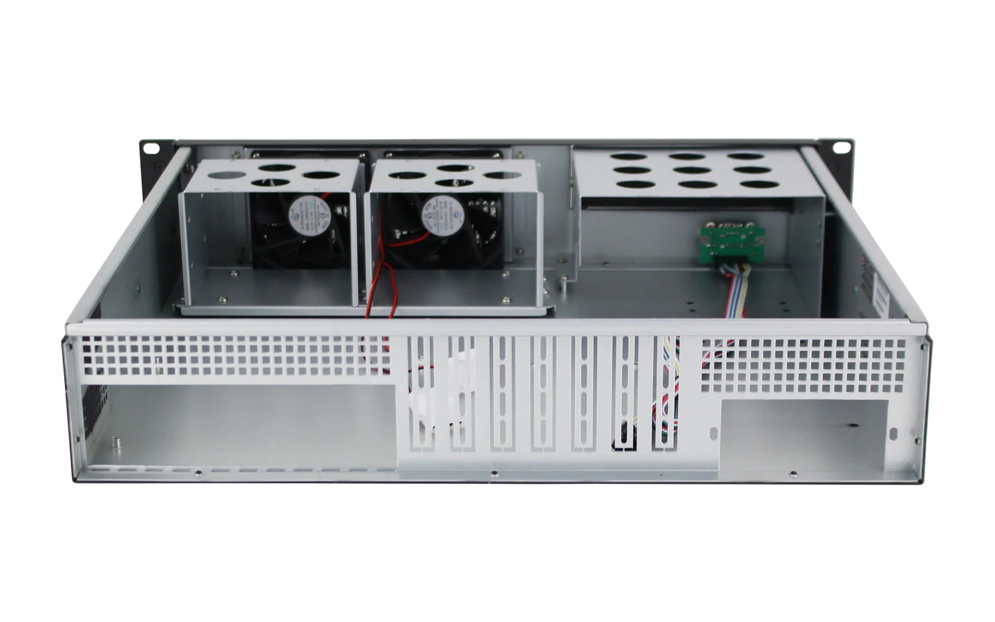 Custom Steel Metal Cabinet 2U 400Mm Short Depth 5 Hard Drive Rack Mount Server Case Micro-Atx Firewall Computer Case Enclosure