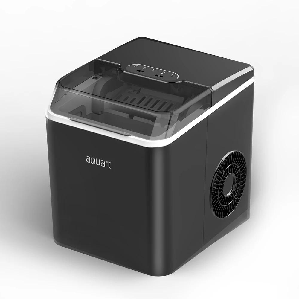 Ice Maker Machine Ready in 6 Mins Self-clean Electric Ice Maker OEM ABS Plastic Push Button Compact Potable Countertop 9 Cubes