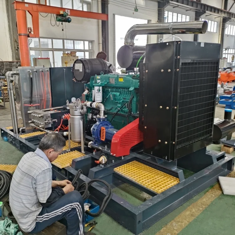 Oil Tank Cleaning Equipment high-pressure water roughening Pipe Cleaning Equipment ultrasonic cleaning machine