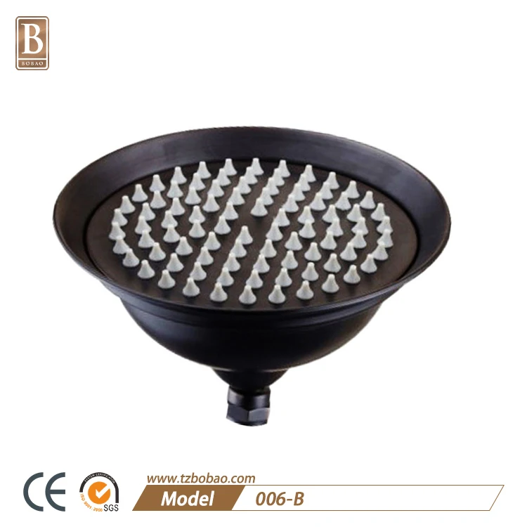 Good Quality Bathroom Accessories 8 Inch Antique Brass Rain Waterfall Top Shower Head