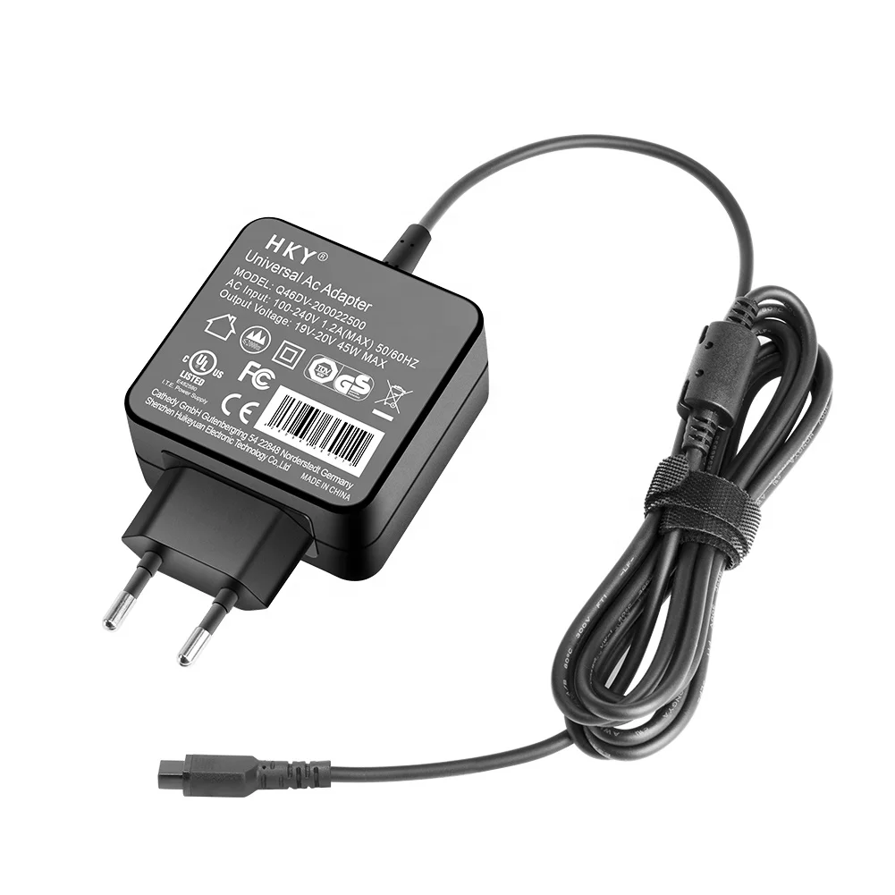 Подходящая цена Высокое качество настенное крепление 45 Вт универсальный блок питания для