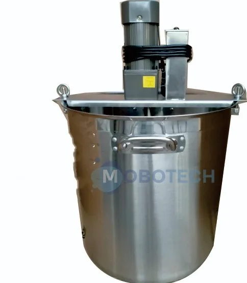 50L Automatic Double Tanks Mixer Liquid Detergent Making Machine Mixing