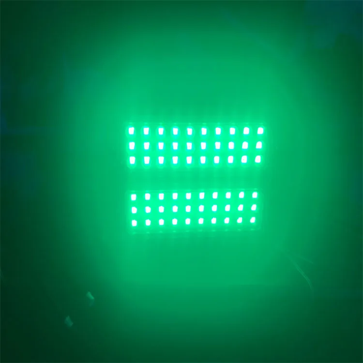 Водонепроницаемый прожектор высокой мощности smd5050 с черным покрытием для парка развлечений, 400 Вт, 8 шт., 50 Вт, модуль rgb, светодиодный прожектор