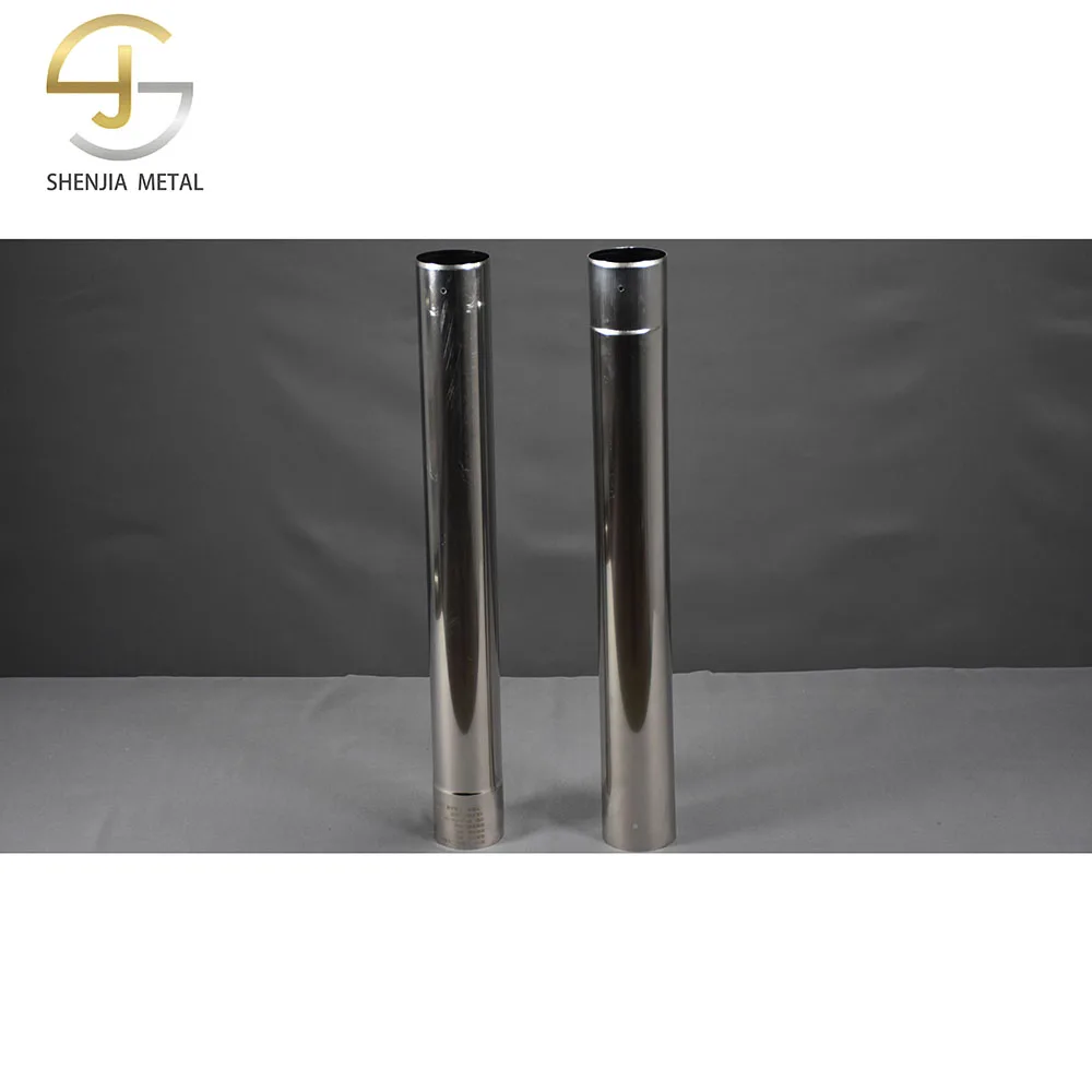 60mm stainless steel 304 extension tube can shrink free custom water heater tube various specifications gas stove pipe