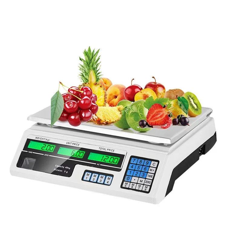 Veidt Weighing Price Computing Scale For Sale Electronic Scale For Fruits Vegetable Meat And Food Electronic Scale